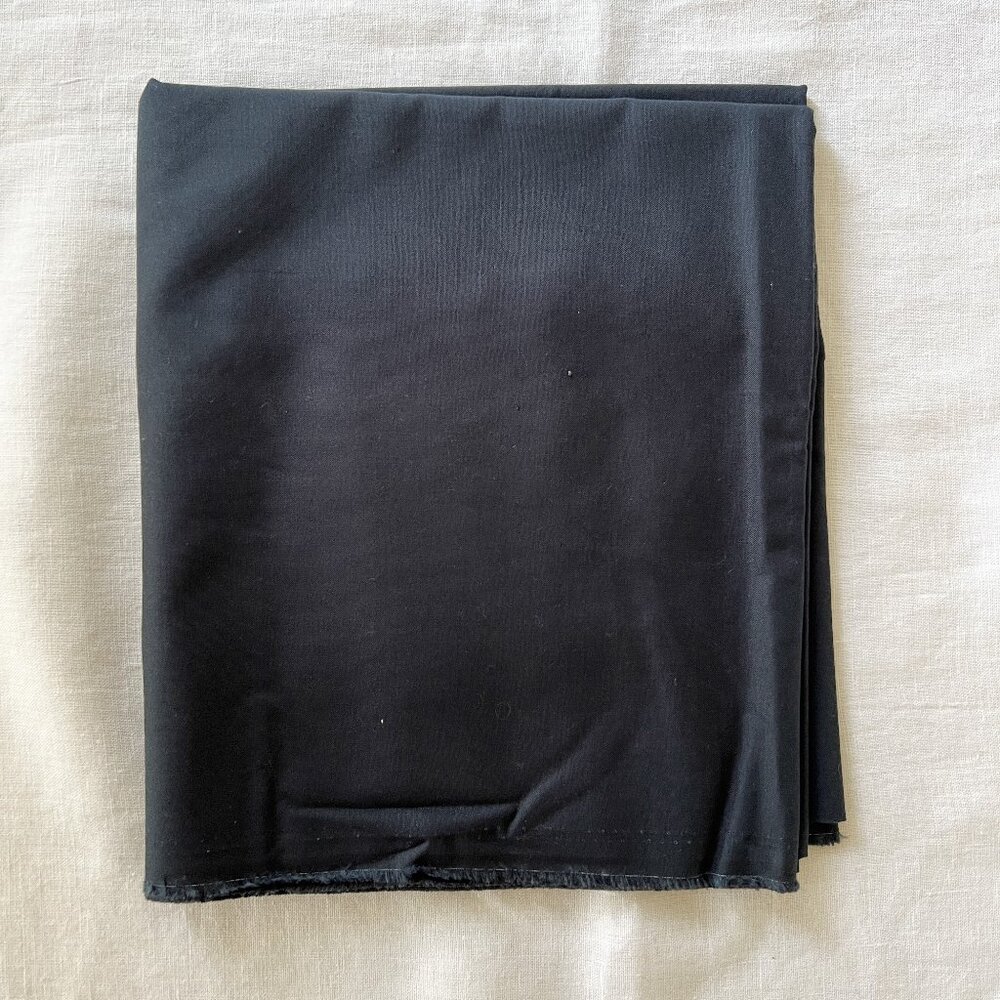1.6 yd - Kona Solid Cotton Fabric - Indigo